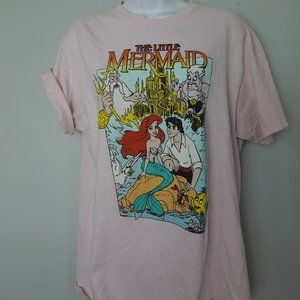 Women's Little Mermaid t-shirt- light pink